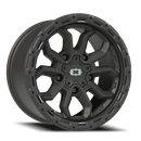 Vision Korupt - 5-Lug 5x114.3 — Satin Black