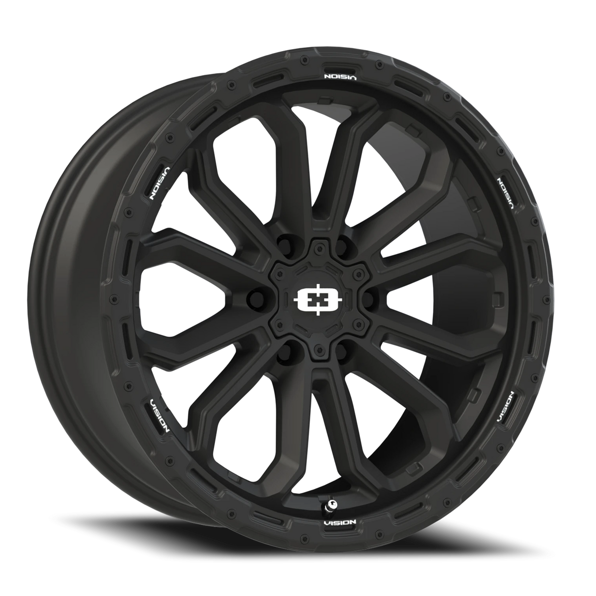 Vision Korupt - 6-Lug 6x135 — Satin Black