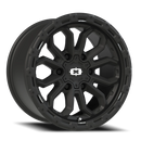 Vision Korupt - 6-Lug 6x139.7 — Satin Black