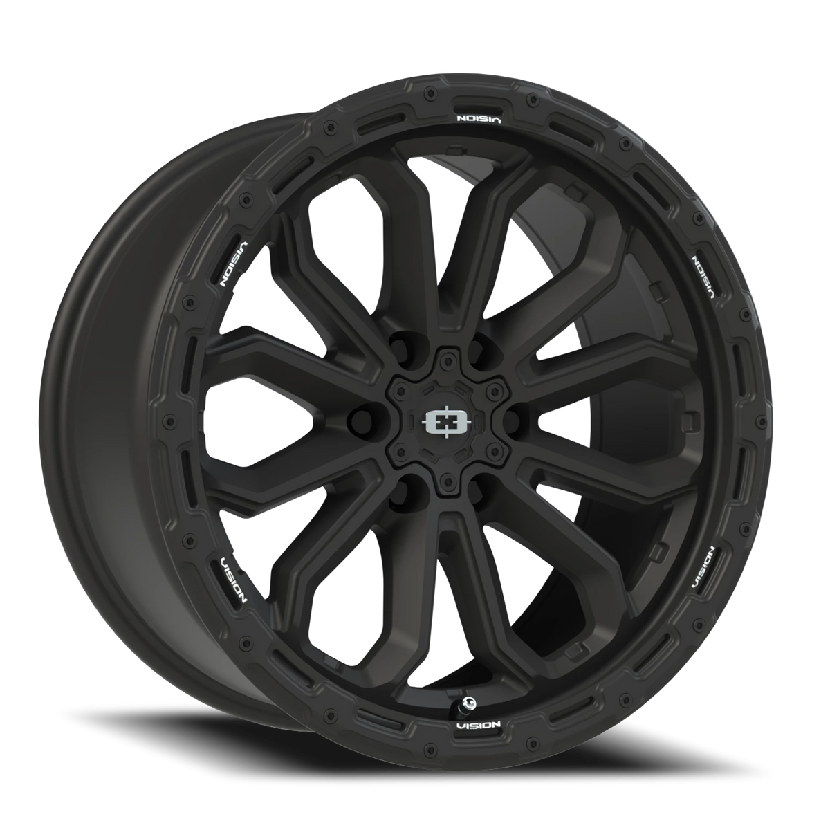 Vision Korupt - 6-Lug 6x135 — Satin Black