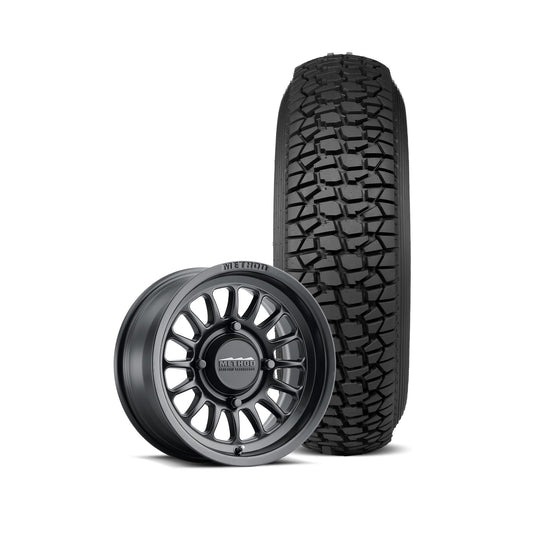 Method 411 Bead Grip® Matte Black + Regulator 2 - 6-Lug 6x5.5