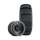 Method 415 Beadlock - 4-Lug 4x136 — Double Black® + Tensor SS 33 Rear