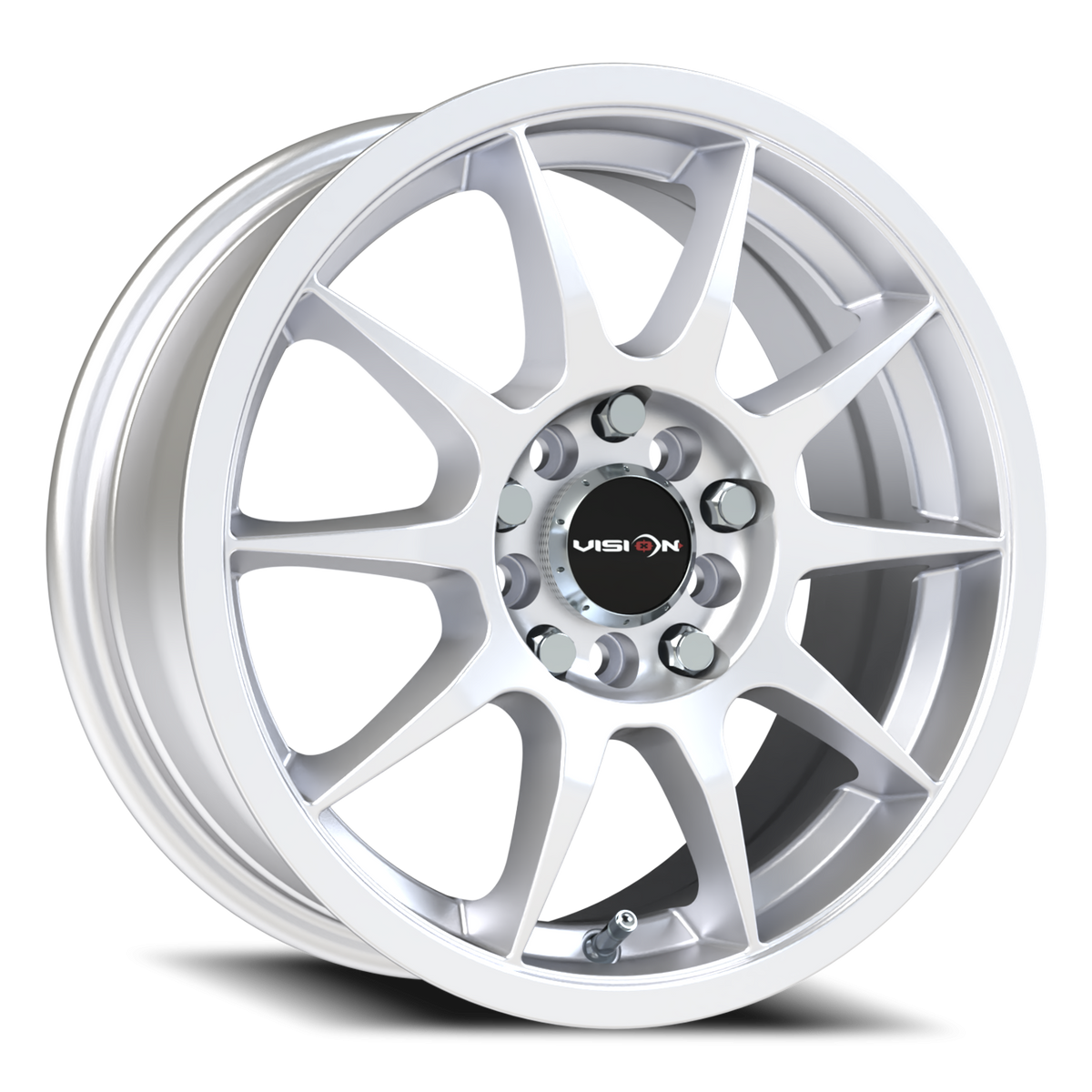 Vision Bane - 5-Lug 5x100 — Hyper Silver