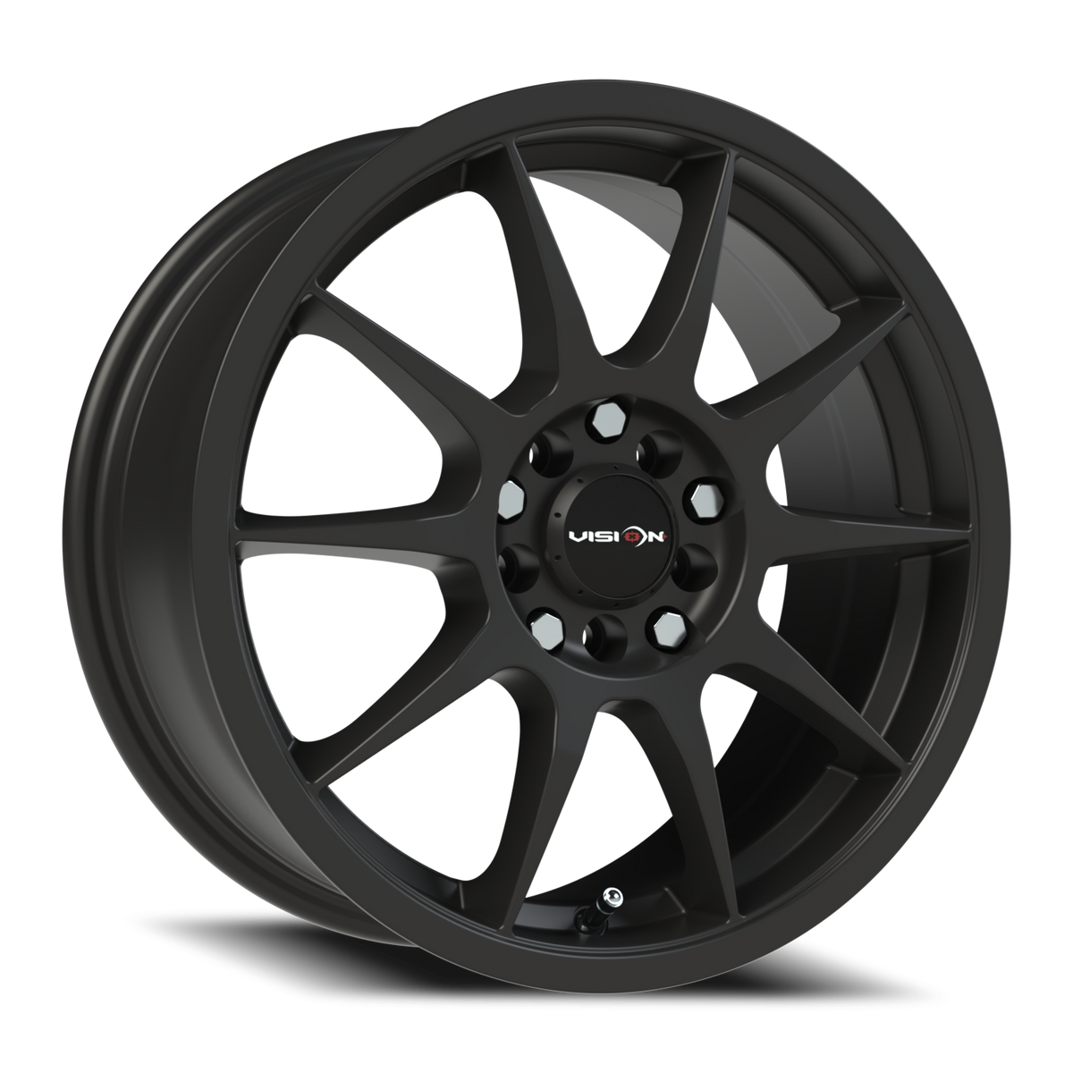 Vision Bane - 5-Lug 5x100 — Matte Black