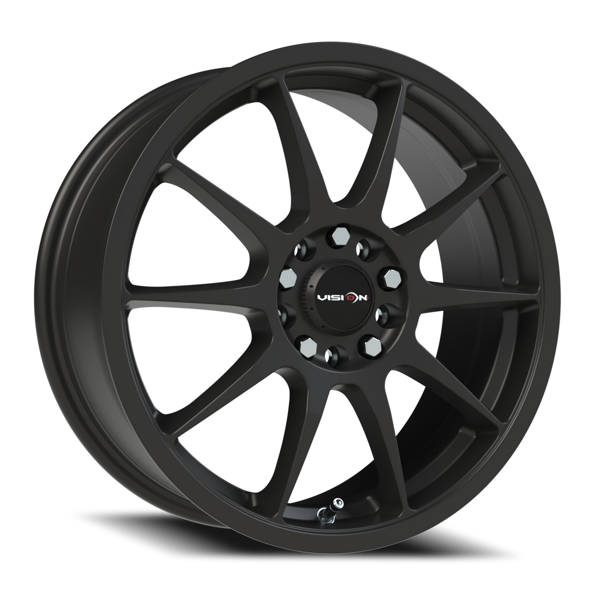 Vision Bane - 5-Lug 5x100 — Matte Black