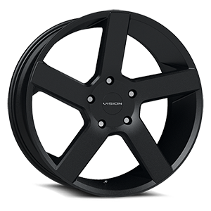Vision Wheel - Style 472V - 6-Lug 6x135 — Satin Black