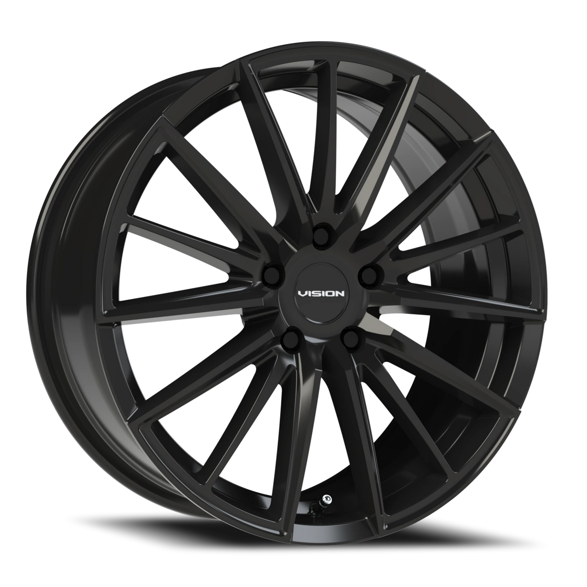 Vision Axis - 5-Lug 5x108 — Gloss Black