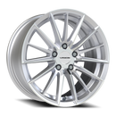 Vision Axis - 5-Lug 5x112 — Hyper Silver Machined Face