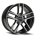 Vision Clutch - 5-Lug 5x114.3 — Gloss Black Machined Face
