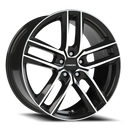 Vision Clutch - 5-Lug 5x112 — Gloss Black Machined Face