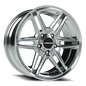 Vision Wedge - 5-Lug 5x139.7 — Chrome