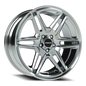 Vision Wedge - 5-Lug 5x115 — Chrome