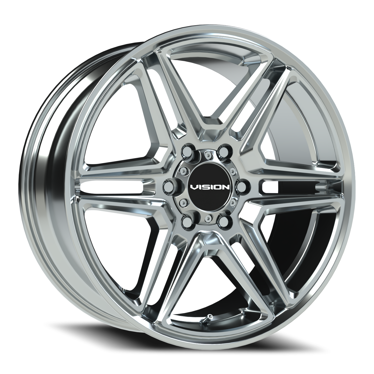 Vision Wedge - 6-Lug 6x135 — Chrome