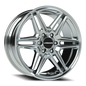 Vision Wedge - 6-Lug 6x139.7 — Chrome