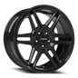 Vision Wedge - 5-Lug 5x115 — Gloss Black