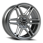 Vision Wedge - 5-Lug 5x115 — Gunmetal Machined Face
