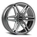 Vision Wedge - 6-Lug 6x139.7 — Gunmetal Machined Face