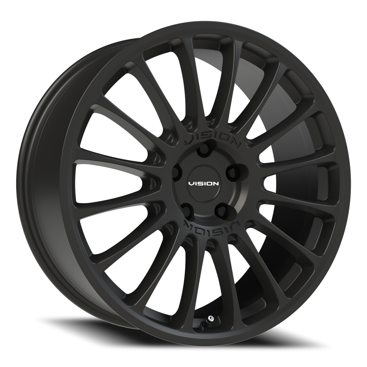 Vision Monaco - 5-Lug 5x108 — Satin Black