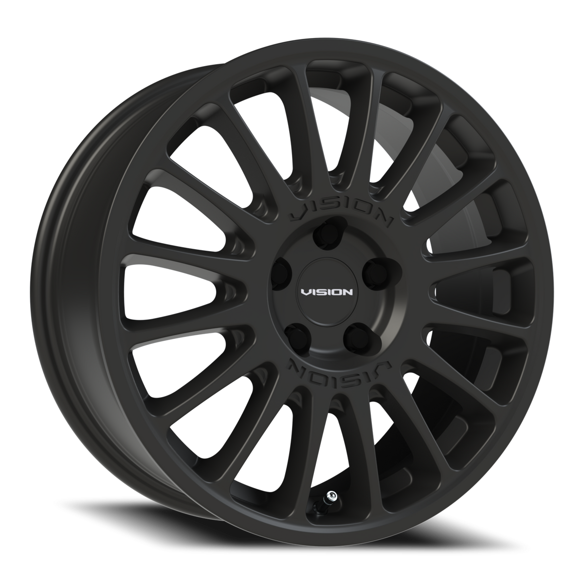 Vision Monaco - 5-Lug 5x108 — Satin Black