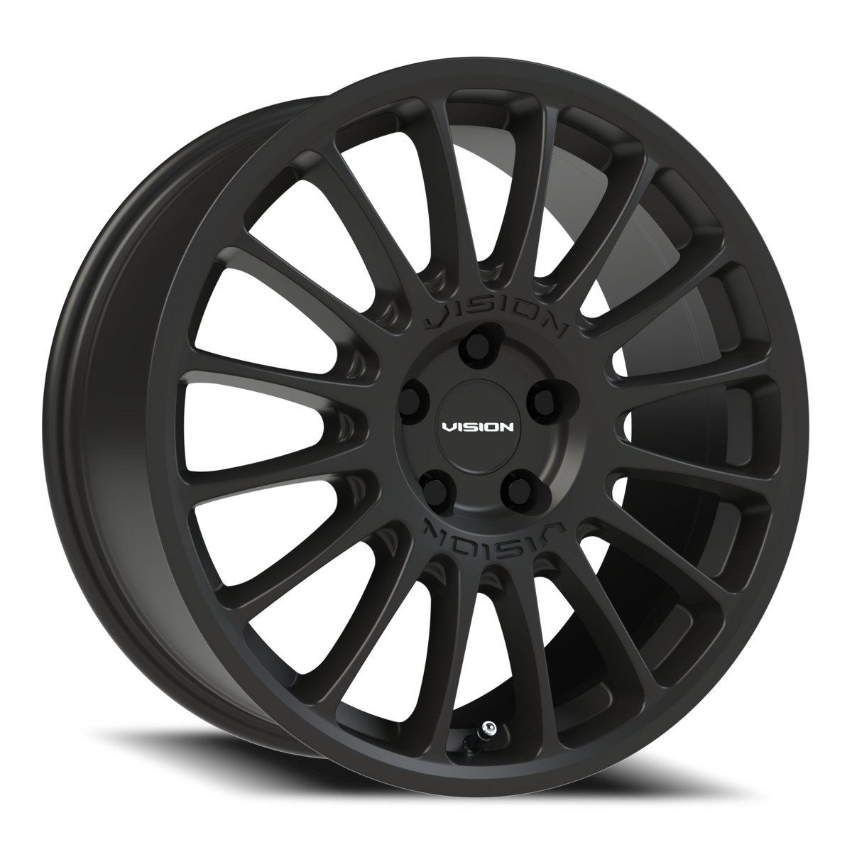 Vision Monaco - 5-Lug 5x100 — Satin Black