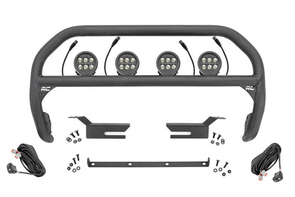 Nudge Bar | 3.5 Inch Round Led (x4) | Ford Bronco 4WD (2021-2025)