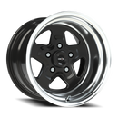 Vision Nitro - 5-Lug 5x127 — Gloss Black Machined Lip