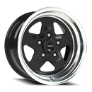 Vision Nitro - 5-Lug 5x127 — Gloss Black Machined Lip