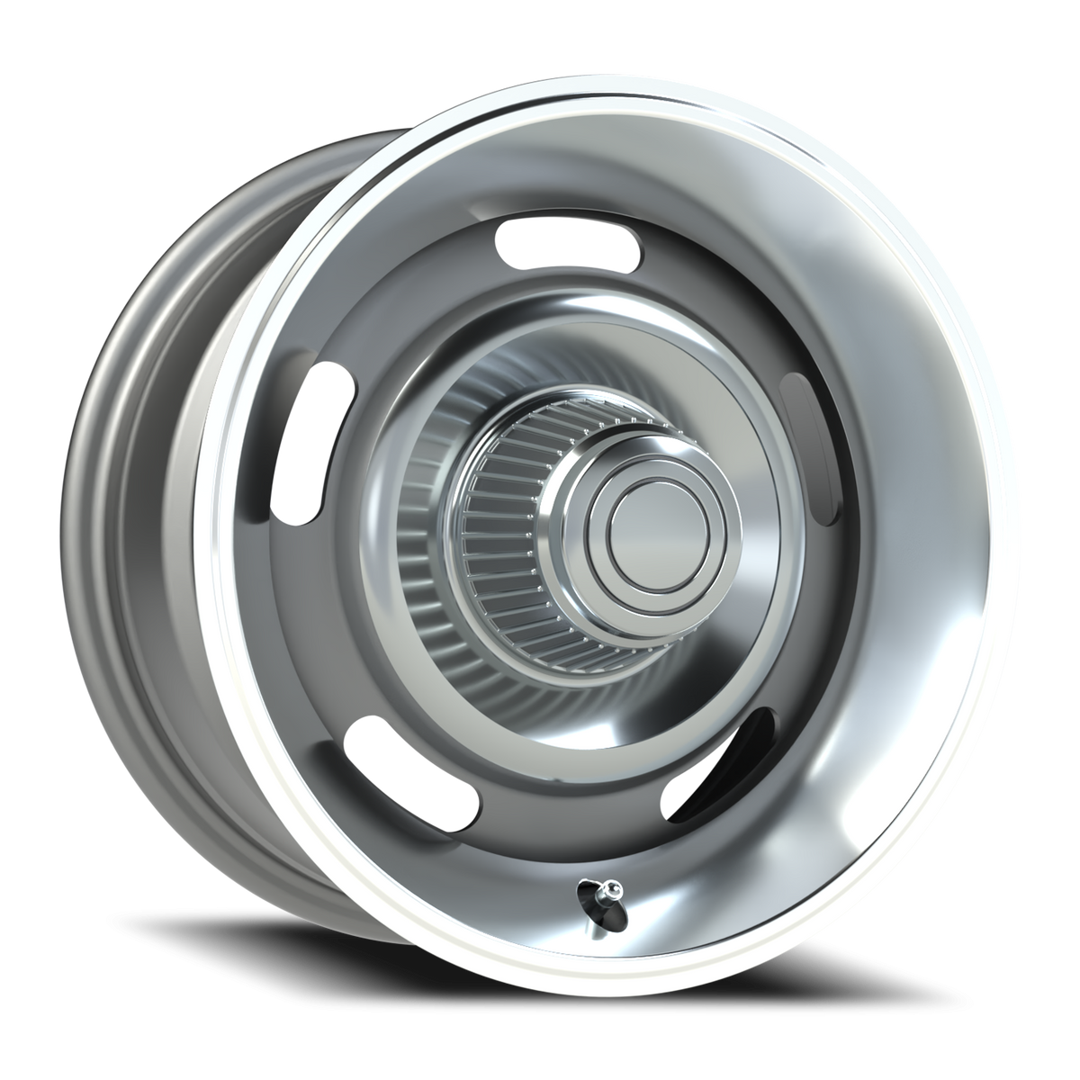 Vision Rally - 5-Lug 5x120.65 — Silver