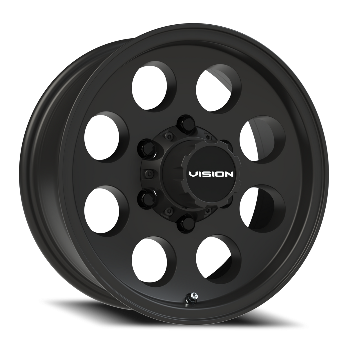 Vision Midway Trailer - 6-Lug 6x139.7 — Satin Black