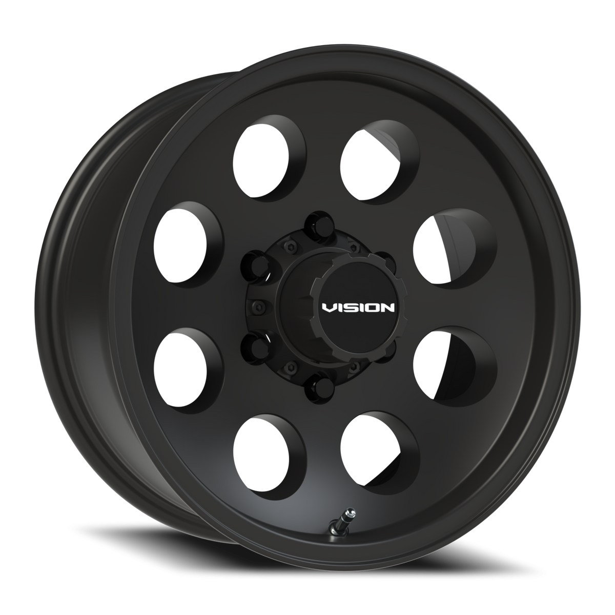 Vision Midway Trailer - 6-Lug 6x139.7 — Satin Black