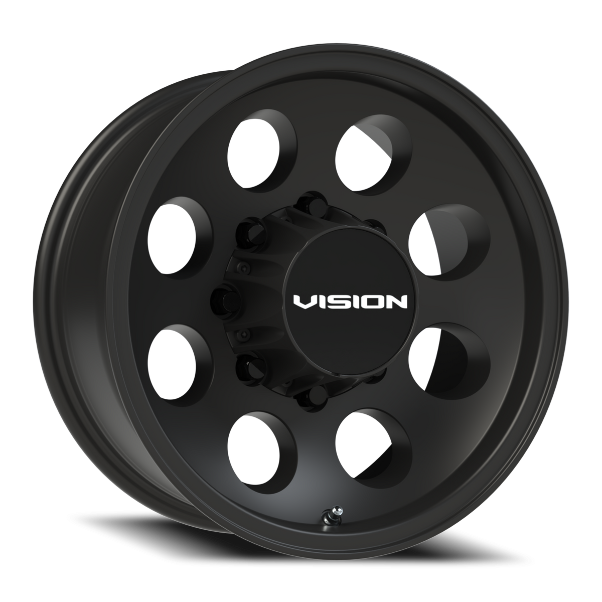 Vision Midway Trailer - 8-Lug 8x165.1 — Satin Black