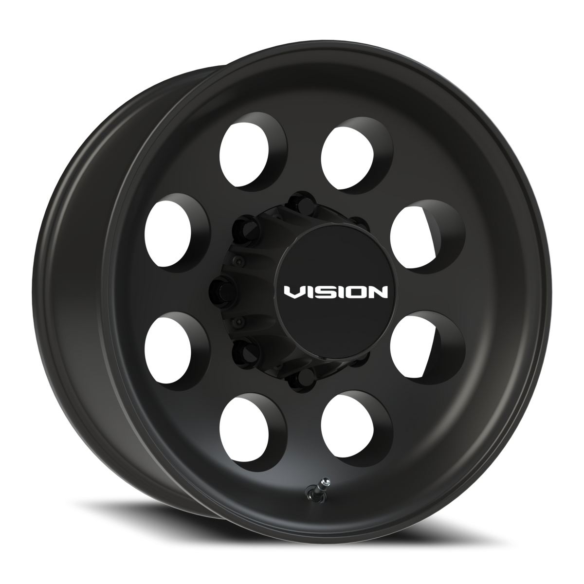 Vision Midway Trailer - 8-Lug 8x165.1 — Satin Black