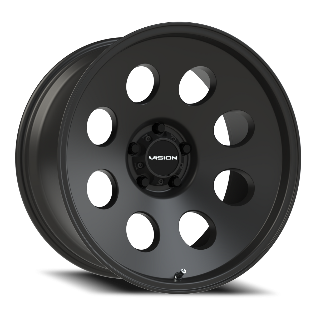 Vision Midway - 5-Lug 5x127 — Satin Black