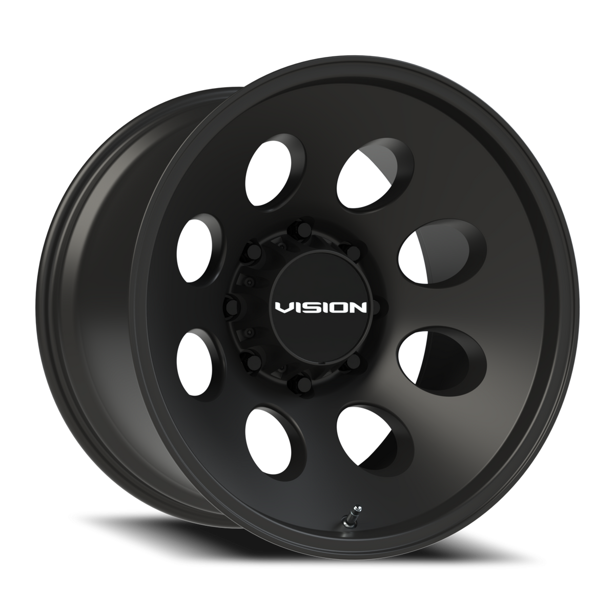 Vision Midway - 8-Lug 8x180 — Satin Black