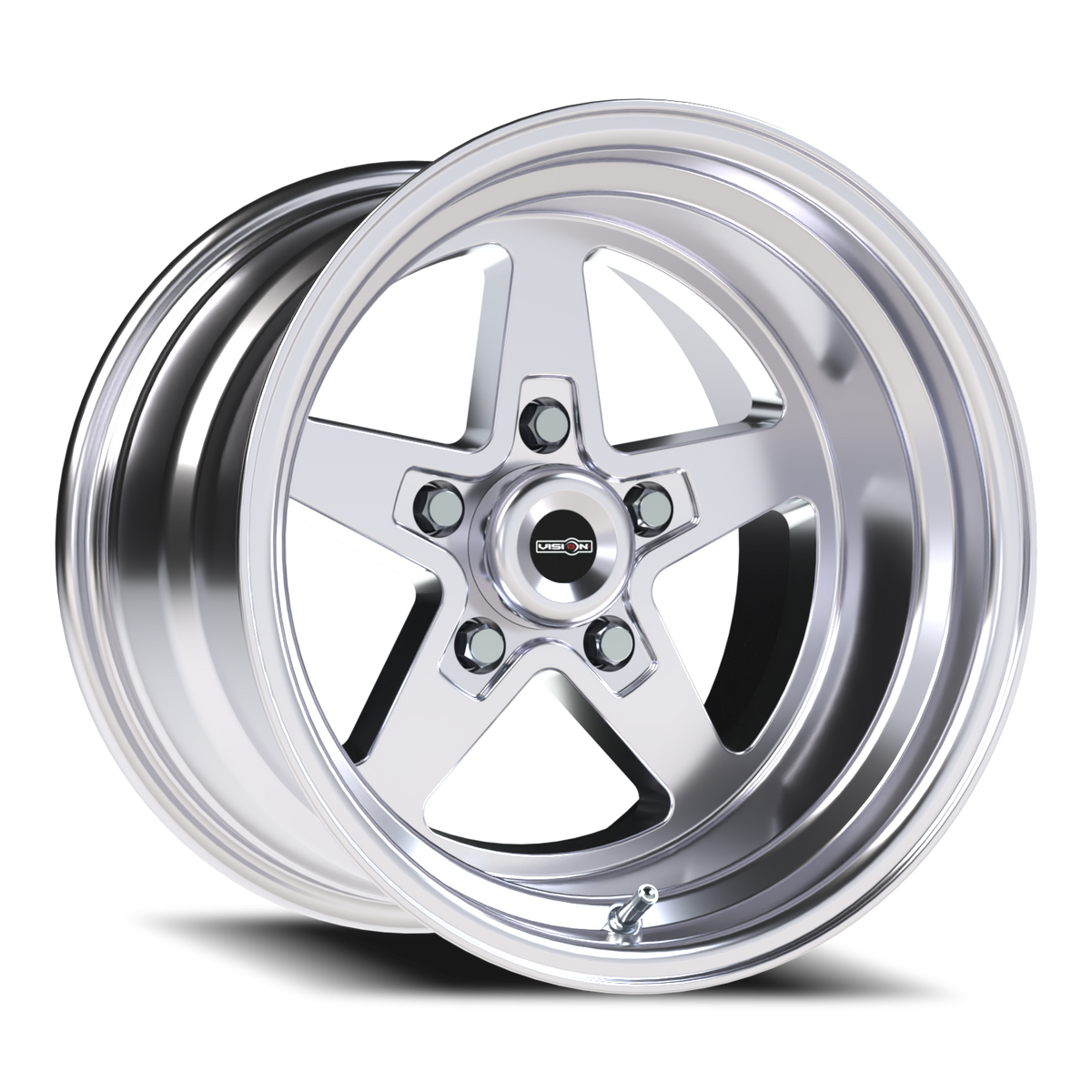 Vision Sport Star - 5-Lug 5x120.65 — Polished
