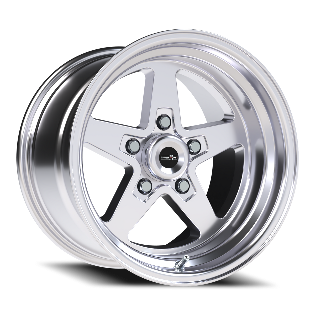 Vision Sport Star - 5-Lug 5x114.3 — Polished
