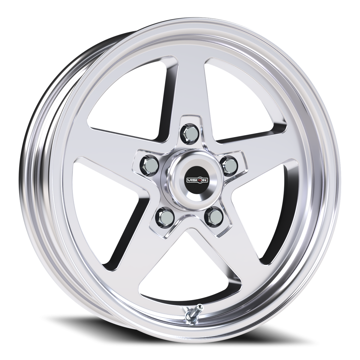 Vision Sport Star - 5-Lug 5x114.3 — Polished
