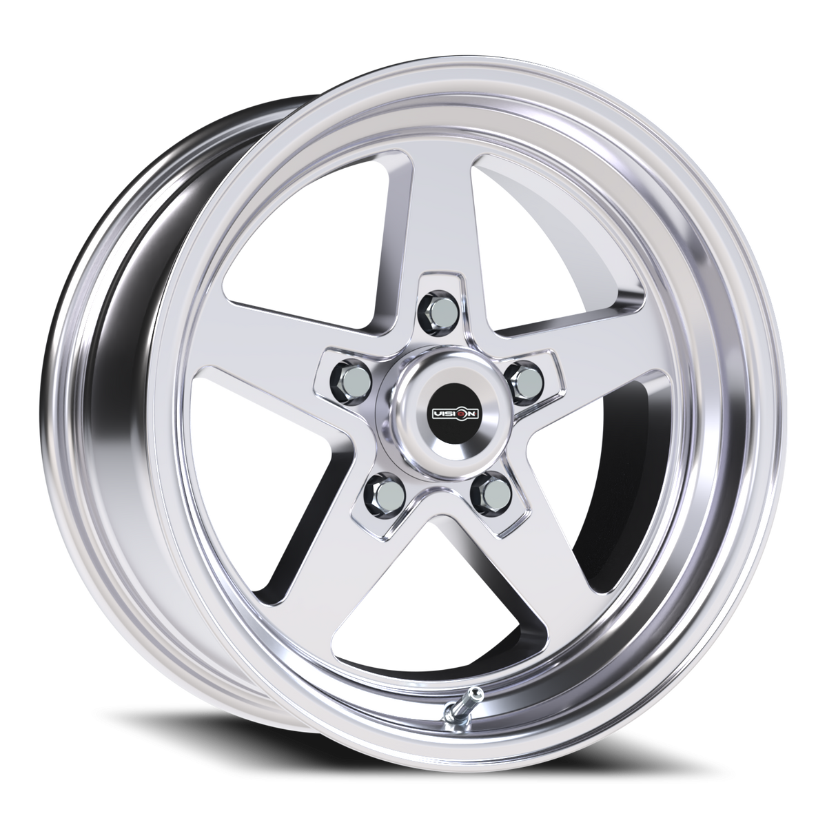 Vision Sport Star - 5-Lug 5x120.65 — Polished