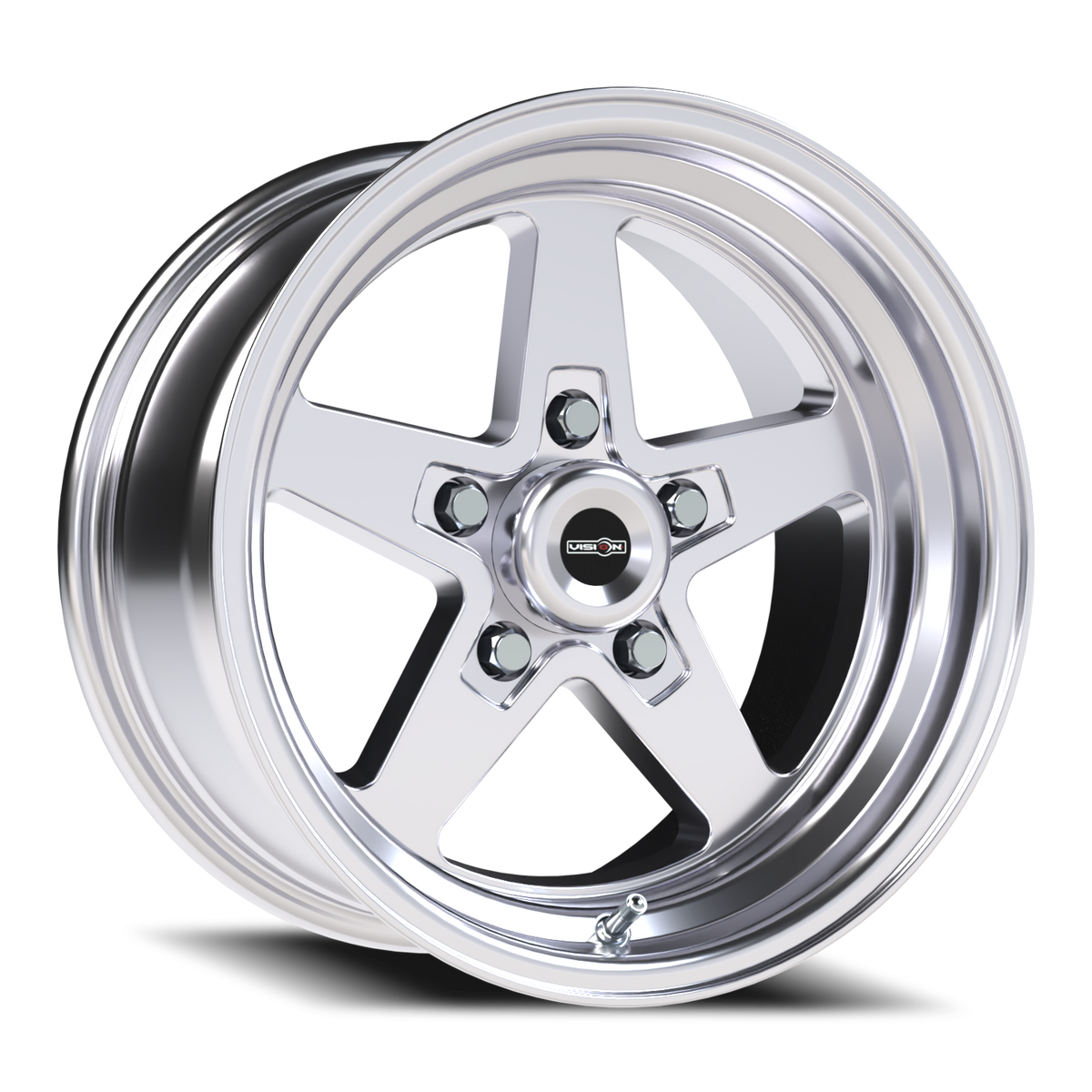 Vision Sport Star - 5-Lug 5x120.65 — Polished