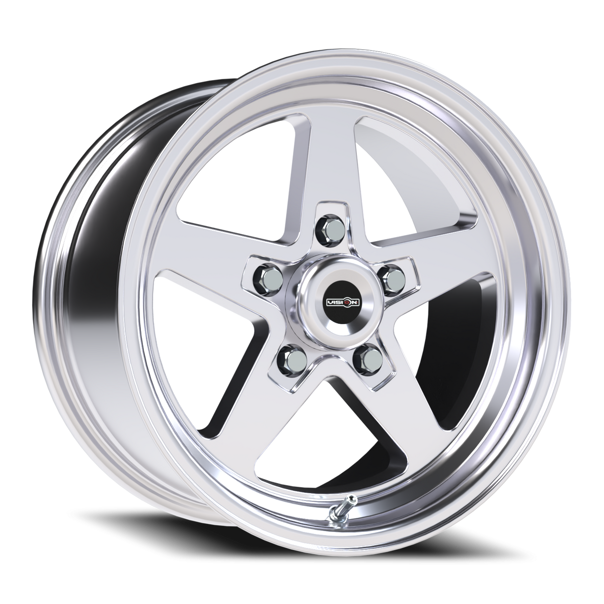 Vision Sport Star - 5-Lug 5x120.65 — Polished