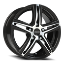 Vision Nitrous - 5-Lug 5x114.3 — Gloss Black Machined Face