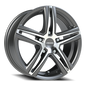 Vision Nitrous - 5-Lug 5x100 — Gunmetal Machined Face