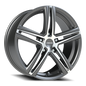 Vision Nitrous - 5-Lug 5x110 — Gunmetal Machined Face