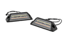 6 Inch LED Angled Light Pods | White/Amber | Pair