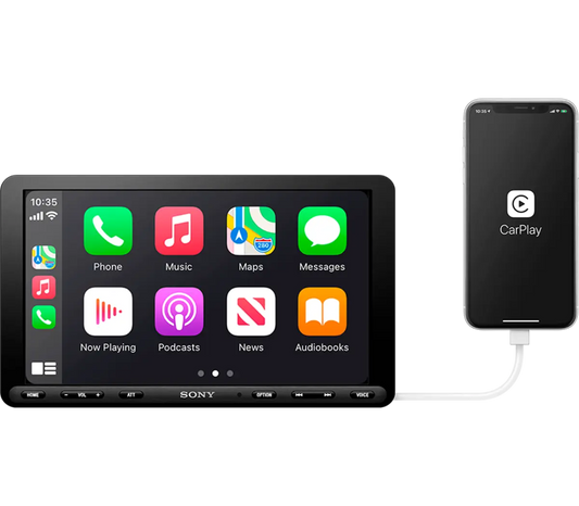 Sony 8.95” (22.7 cm) CarPlay/ Android Auto Media Receiver