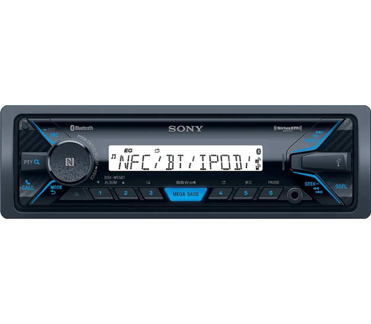 Sony Marine Media Receiver with Bluetooth®