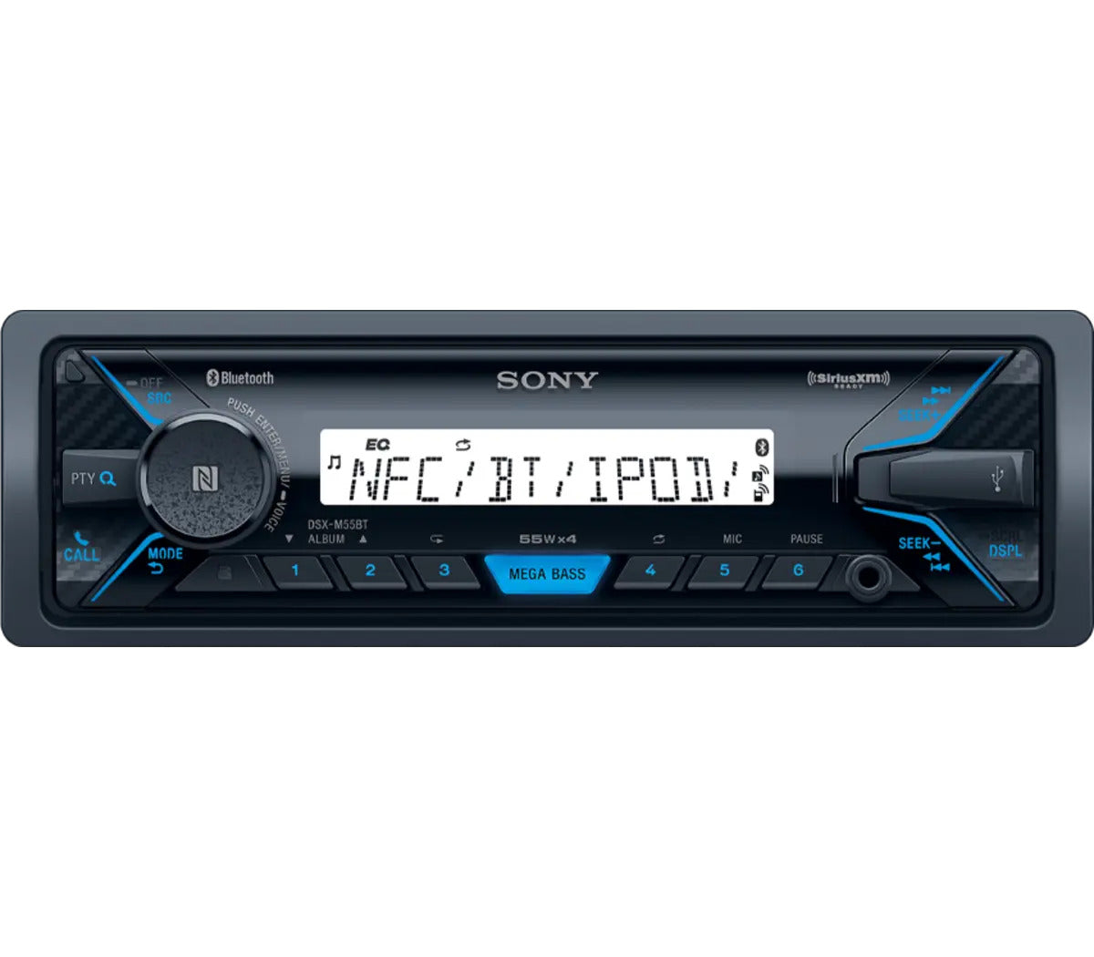 Sony Marine Media Receiver and Marine Speaker Bundle