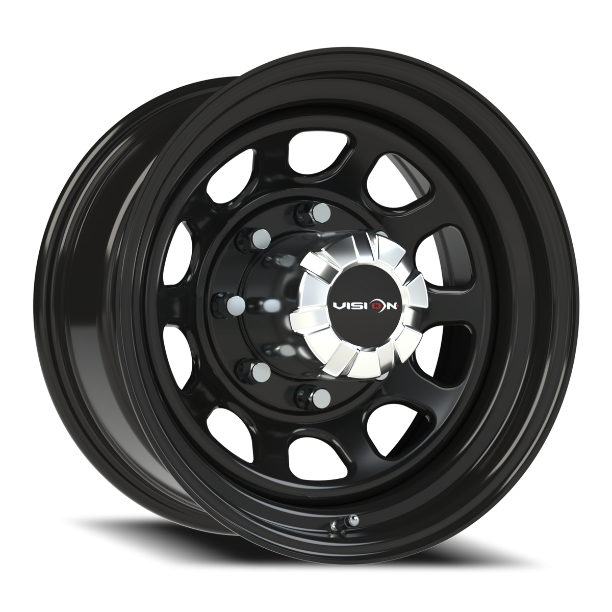 Vision D-Window - 8-Lug 8x165.1 — Gloss Black