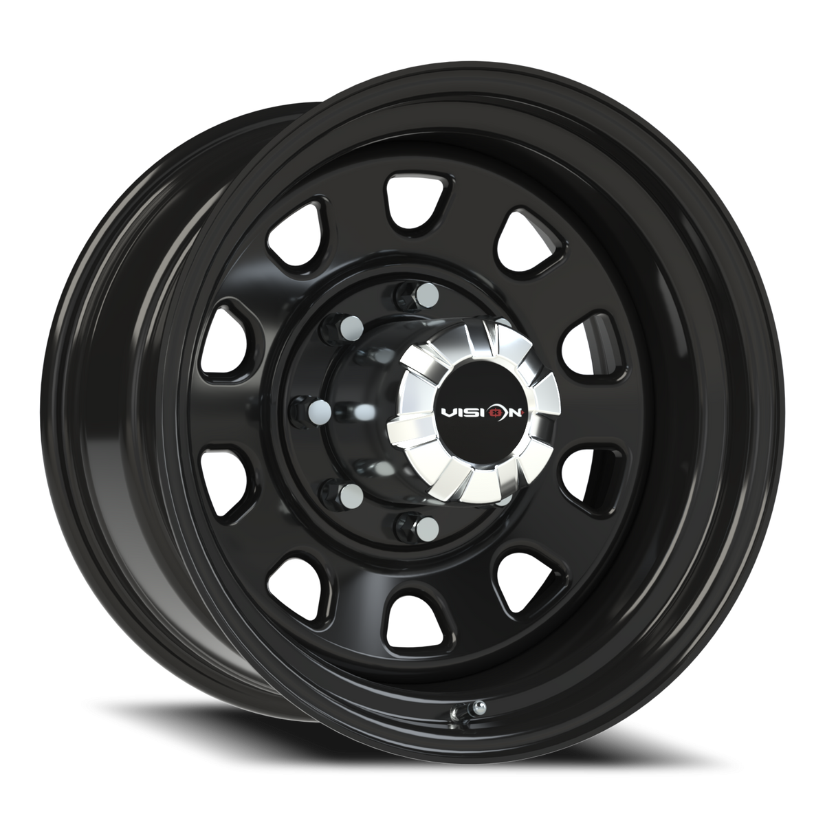 Vision D-Window - 8-Lug 8x165.1 — Gloss Black