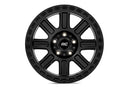 Rough Country 84 Series Wheel | One-Piece | Gloss Black | 15x8 | 5x4.5 | -19mm